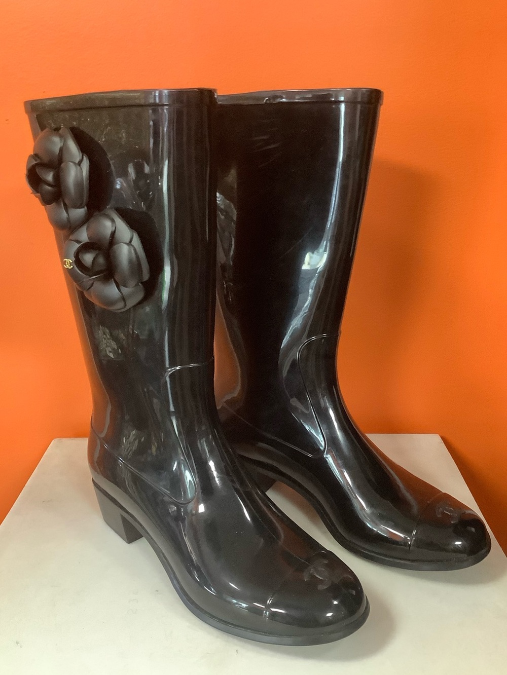 Chanel Rain Boots - Picture 5 of 12